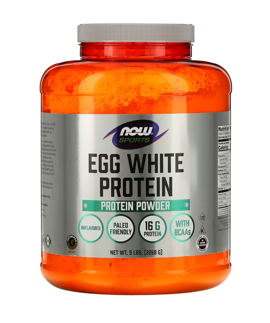 Now Foods Egg White Protein 2268 g