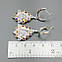 Срібні сережки з АМЕТИСТОМ (натуральний) срібло 925 пр., фото 3