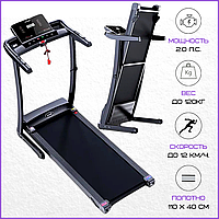 Электрическая Беговая Дорожка Для Дома до 120 кг Складная Беговая Дорожка HRS T320 model 2024 Компактная