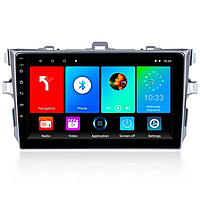 Штатная магнитола Toyota Corolla 2007-2013г. 2/32Gb экран 9" Автомагнитола на Android 12 Carplay