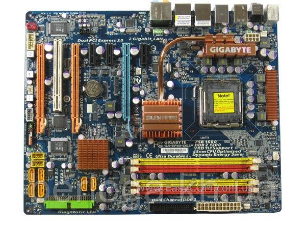 Материнська плата Gigabyte GA-EP45-DS3P (s775, P45, PCI-Ex16)