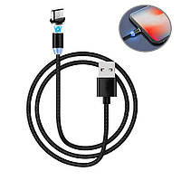 Магнитный кабель для зарядки Micro-USB X-cable M3 Черный, провод для зарядки телефона | магнітний кабель (ST)