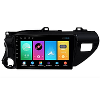 Штатная магнитола Toyota Hilux 2015-2020г. 4/32Gb экран 10" Автомагнитола на Android 12 Carplay