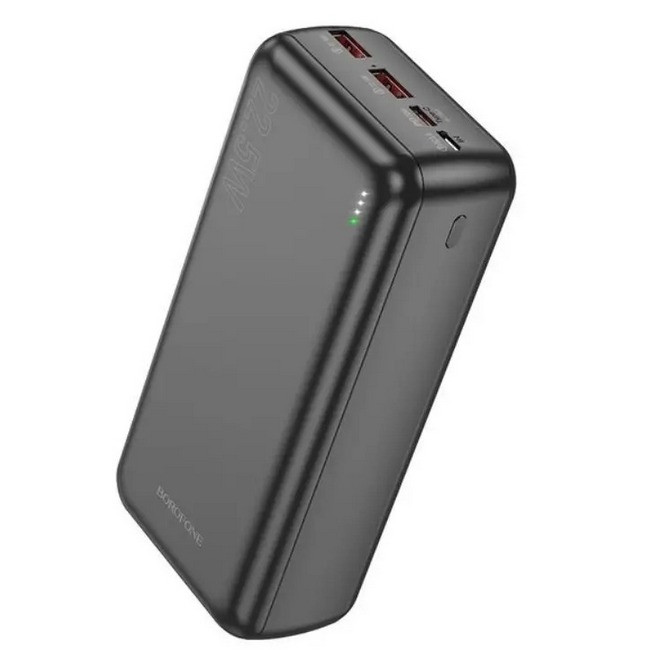 Повербанк 30000mAh УМБ Power Bank Power Bank BOROFONE BJ38B 2USB Type-C 2A Black