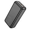 Повербанк 30000mAh УМБ Power Bank Power Bank BOROFONE BJ38B 2USB Type-C 2A Black, фото 4