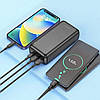 Повербанк 30000mAh УМБ Power Bank Power Bank BOROFONE BJ38B 2USB Type-C 2A Black, фото 5