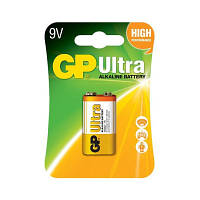 Батарейка Gp Крона Ultra Alcaline 6LR61 9V * 1 (GP1604AU-5UE1 / 4891199034688)