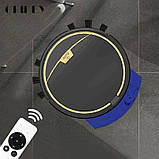 Робот-пилосос Grikey Smarthome Control для сухого та вологого прибирання, з пультом керування, 2800 Па, Чорний, фото 2