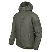 Куртка Helikon-Tex Wolfhound Hoodie® Climashield® Apex Alpha Green  L