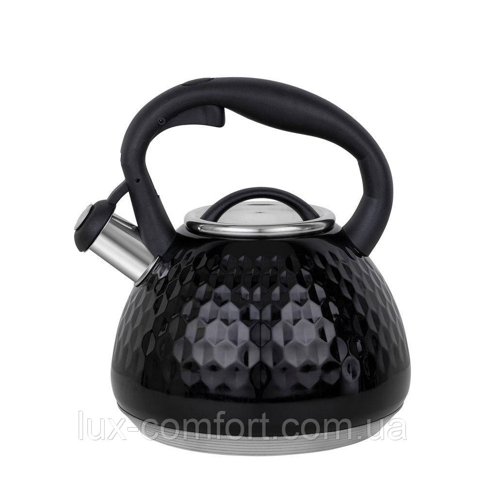 Чайник зі свистком 2.7 л, колекція "ARIES" RESTO 90606 — Lux-Comfort