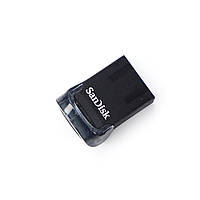 Флеш-накопитель Sandisk USB 3.1 Ultra Fit 256Gb (130Mb/s) Black (B07857Y17V)