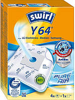 Мешки для пылесоса Swirl Y 64 MicroPor Plus LG, Medion, Samsungl (не комплект)