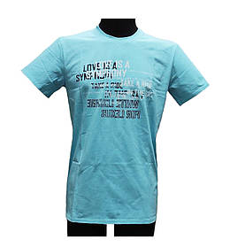 Футболка Symphony чоловіча хлопкова м'яка зручна з коротким рукавом класична 190