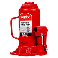 Домкрат гідравлічний 15т пляшковий Ronix RH-4905 — Vida-Shop
