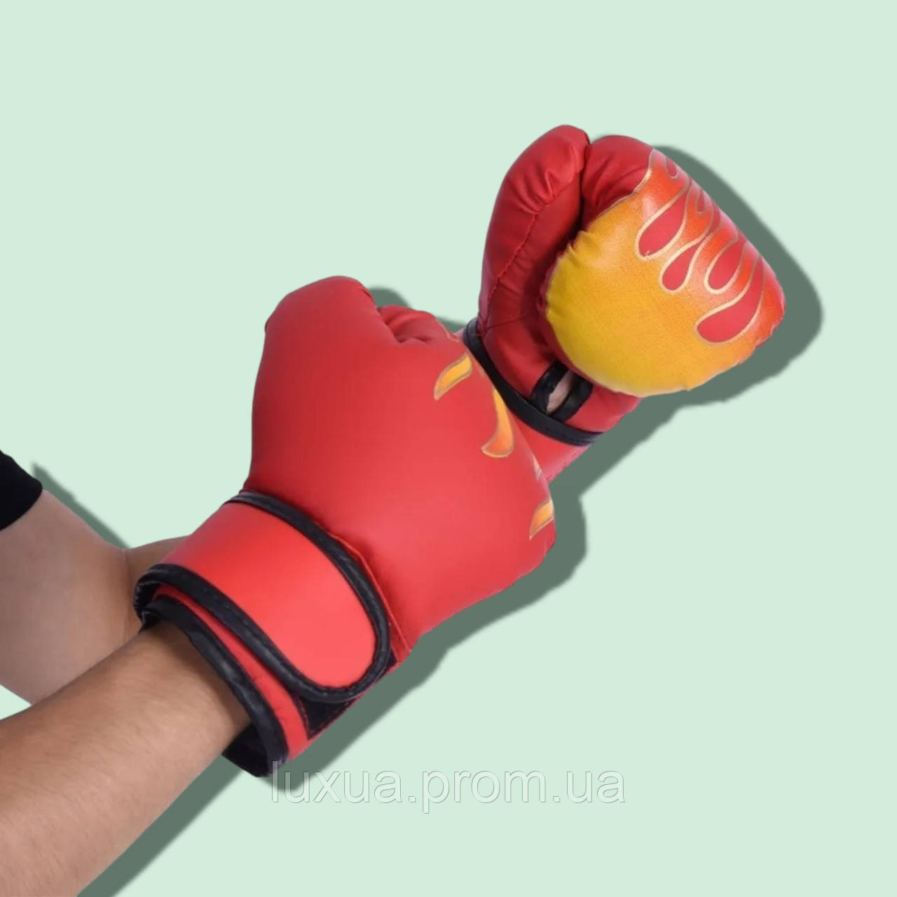 Дитячі боксерські рукавиці. Рукавиці для тренувань з карате. Дихаючі