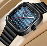 Стрілковий кварцовий якісний годинник з металевим браслетом, фото 6