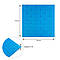 3D панель самоклеюча цегла Синій 700х770х3мм (003-3) SW-00000661, фото 3