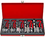 Набір для відновлення різі м5-м12 з комплектацією 131 предмет у металевому кейсі, фото 2