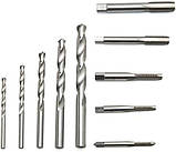 Набір для відновлення різі м5-м12 з комплектацією 131 предмет у металевому кейсі, фото 9