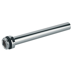 Трубка під'єднання сантехнічних приладів 15 х 1/2" хром Carlo Poletti Srl