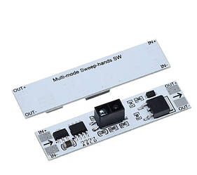 Оптичний датчик відбиття щілинної прямої для LED стрічки 5 А 12-24 V on/off + димер Код.57545