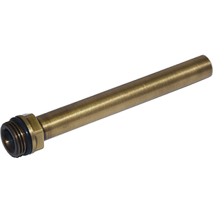 Трубка під'єднання сантехнічних приладів 15 х 1/2" BRUSH BRONZE Carlo Poletti Srl
