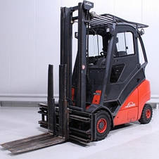 Складаний німецький навантажувач 3,5 тонни Linde H35Т б/у, фото 3