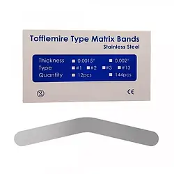 Матриці металеві контурні 144 шт, 12-10031 Jiangsu Tofflemire (форма 1, товщина 0,04 мм)