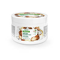 Aroma,Natural, Маска для объема и блеска волос Аргановое масло и кокосовое молоко, 450 мл. Aroma Cosmetics