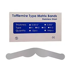 Матриці металеві контурні 144 шт, 12-10033 Jiangsu Tofflemire (форма 3, товщина 0,04 мм)
