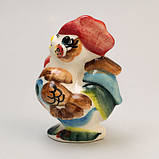 Фігурка Гжель Півник кольоровий / Фігурка Гжель Півник кольоровий, фото 2