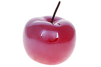 Декоративное яблоко 15.5см, цвет - темно-красный перламутр Уценка 733-450 ОСТАТОК