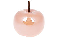 Декоративное яблоко 9.7см, цвет - персиковый перламутр Уценка 733-332 ОСТАТОК