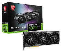 Відеокарта MSI RTX 4070 SUPER 12G GAMING X SLIM (RTX 4070 SUPER 12G GAMING X SLIM) (GDDR6X, 192 bit, PCI-E