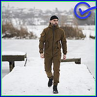 Повсякденна зимова куртка зі штанами для чоловіка Intruder SoftShell, модний і теплий чоловічий костюм