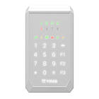 Клавіатура Tiras K-PAD8+ White на 8 індикаторів зон з вбудованим зчитувачем NFC/Mifare (21-00108)