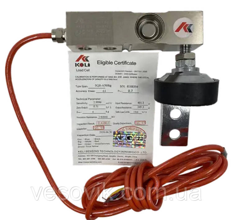 Тензодатчик Keli SQB-A 0.5t (якість OAP) 500 кг