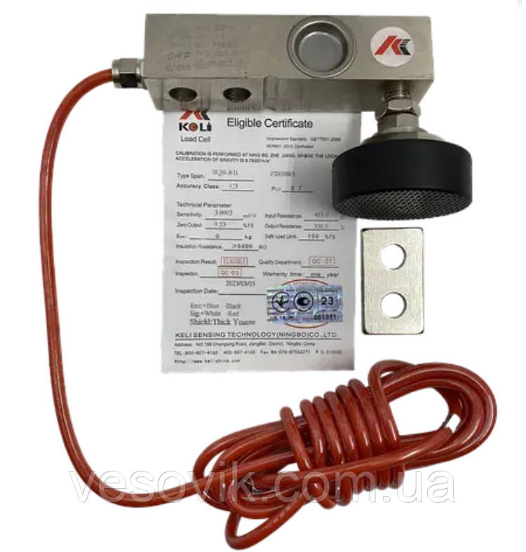 Тензодатчик Keli SQB-A 1t (якість OAP) 1000 кг