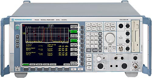 Стаціонарний аналізатор спектру та сигналів R&S FSQ