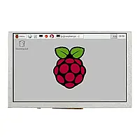 DPI экран - LCD IPS 5 &#039;&#039; 800x480px для Raspberry Pi 4B / 3B + / 3B / Zero - Waveshare 16381