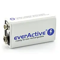 Аккумуляторная батарея EverActive Professional Line 6F22 9V Ni-MH 320mAh