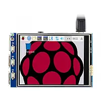Сенсорный экран - резистивный LCD TFT 3,2 &#039;&#039; 320x240px для Raspberry Pi 4B / 3B + / 3B - SPI GPIO