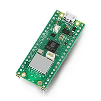 Небольшой модуль с разъемами Raspberry Pi Pico WH - RP2040 ARM Cortex M0 + CYW43439 - WiFi, 264КБ SRAM, 2МБ