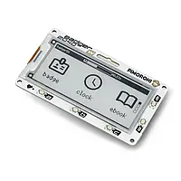 Badger 2040 W - Плата Raspberry Pi Pico W с экраном 2.9&#039;&#039; 296x128px E-Paper - PiMoroni PIM668