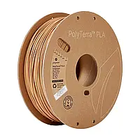 Polymaker PolyTerra PLA Filament 1.75 mm, 1 kg - Wood Brown