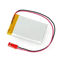 Аккумулятор Akyga 800 mAh 1S 3.7 V Li-Pol - JST-BEC вилка + розетка - 50 x 33 x 4.5 мм