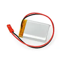 Аккумулятор Akyga 1200mAh 1S 3.7V Li-Pol - JST-BEC male + female - 40x30x10mm