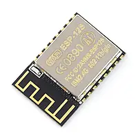 WiFi модуль ESP-12S ESP8266 Black - 9 GPIO, АЦП, антенна PCB