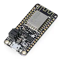 WiFi модуль Feather Huzzah ESP8266 WiFi GPIO, ADC Adafruit 2821 для программирования с помощью скриптового