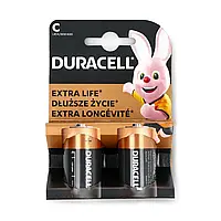 C / LR14 Duracell щелочная батарейка 1,5 В - 2шт.